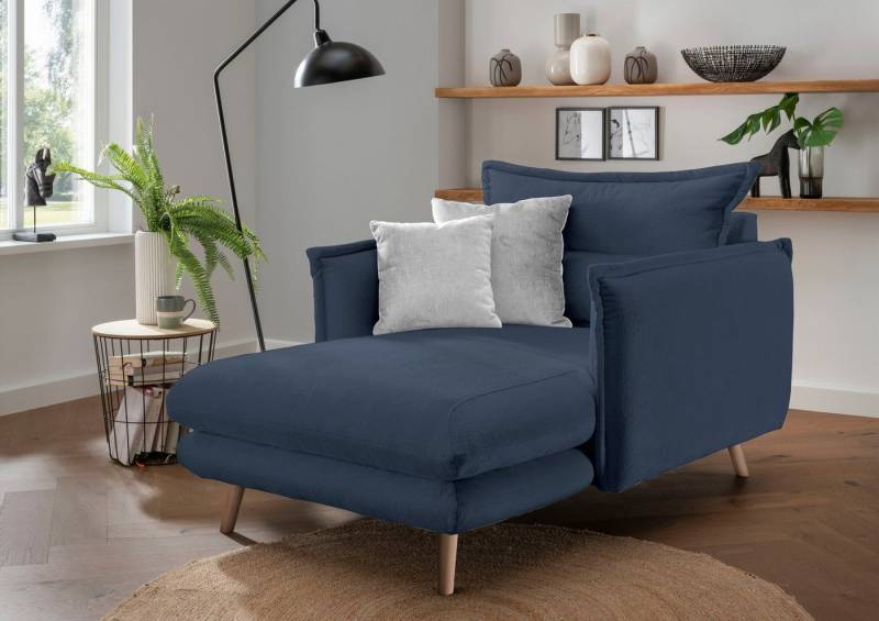 INOSIGN Loveseat Lazio, moderner Sessel mit einer bequemen Polsterung, 2 Stk. Zierkissen von INOSIGN