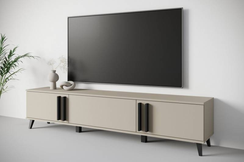INOSIGN Lowboard Helsinki, TV-Kommode Breite 180cm (1 St), modernes Design, 3 Klapptüren von INOSIGN