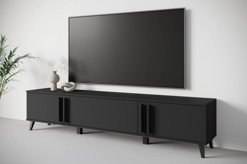 INOSIGN Lowboard Helsinki, TV-Kommode Breite 180cm (1 St), modernes Design, 3 Klapptüren von INOSIGN