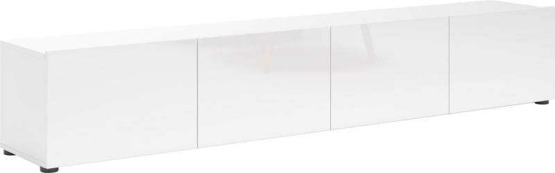 INOSIGN Lowboard Mister, TV-Board, TV-Bank, TV-Kommode, TV-Möbel, mit 4 Klappen, komplett Hochglanz Lackiert, Breite 225 cm von INOSIGN