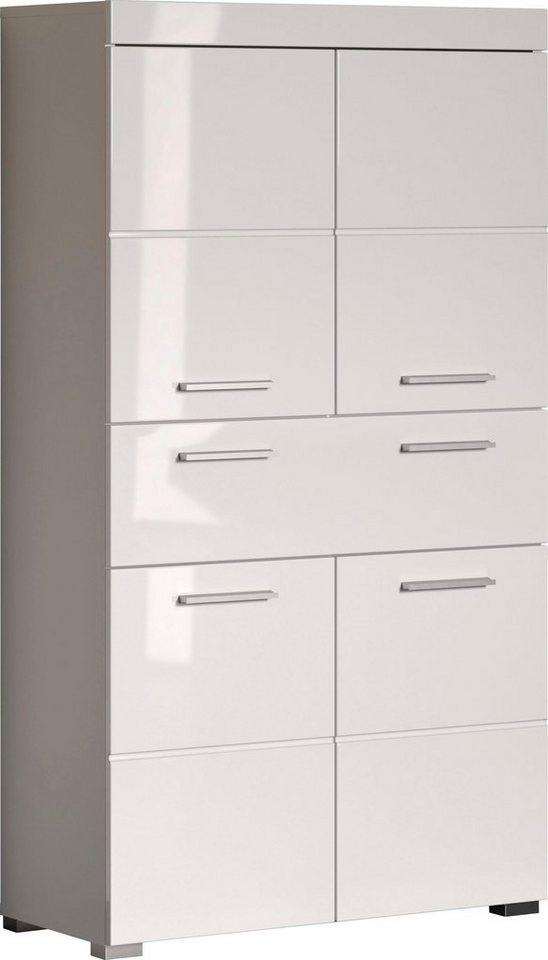 INOSIGN Midischrank Avena Breite 73 cm, Badezimmerschrank mit 1 großen Schubkasten und 4 Türen von INOSIGN