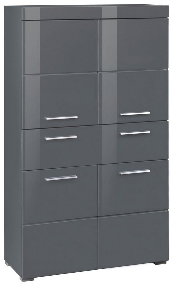 INOSIGN Midischrank Avena Badschrank 4-türig mit einer Schublade - Maße (B/T/H) 73/31/130 cm von INOSIGN