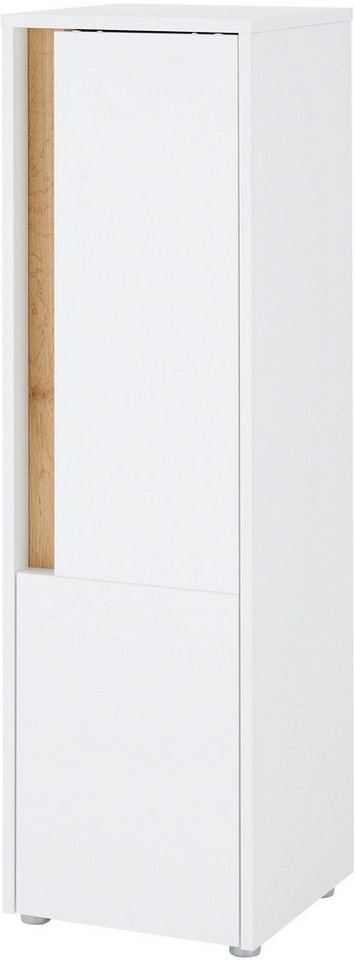 INOSIGN Midischrank CITY/GIRON, Badschrank mit Griffmulde, Hochschrank in zeitlosem Design in den Farben Weiß und Anthrazit verfügbar, viel Stauraum von INOSIGN