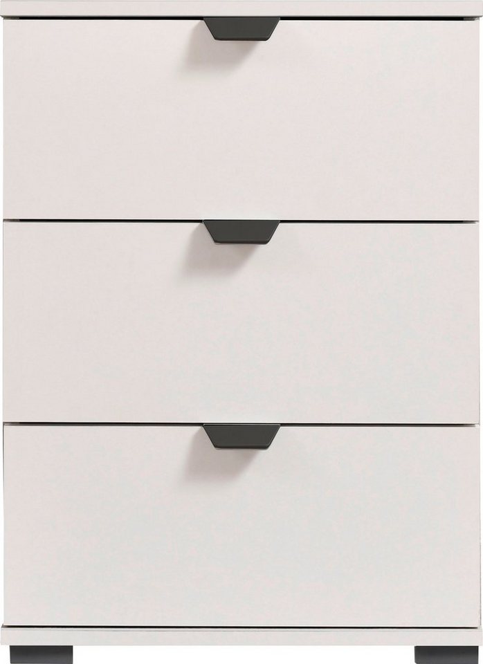 INOSIGN Nachtkommode Duero, mit 3 Schubkästen, Breite 45 cm von INOSIGN