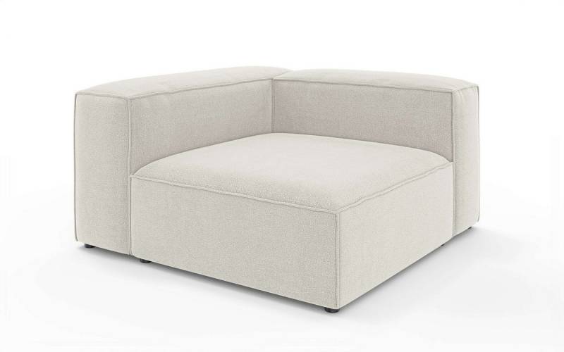 INOSIGN Ottomane HAILY links/rechts bestellbar, Loungemöbel, Maße B/T/H: 130/130/72 cm, als Modul oder separat verwendbar, für individuelle Zusammenstellung von INOSIGN
