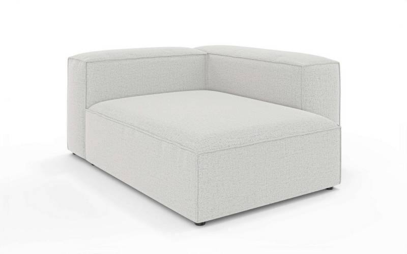 INOSIGN Ottomane XL HAILY links/rechts bestellbar, extra tief, Maße B/T/H: 130/160/72cm, als Modul oder separat verwendbar, für individuelle Zusammenstellung von INOSIGN