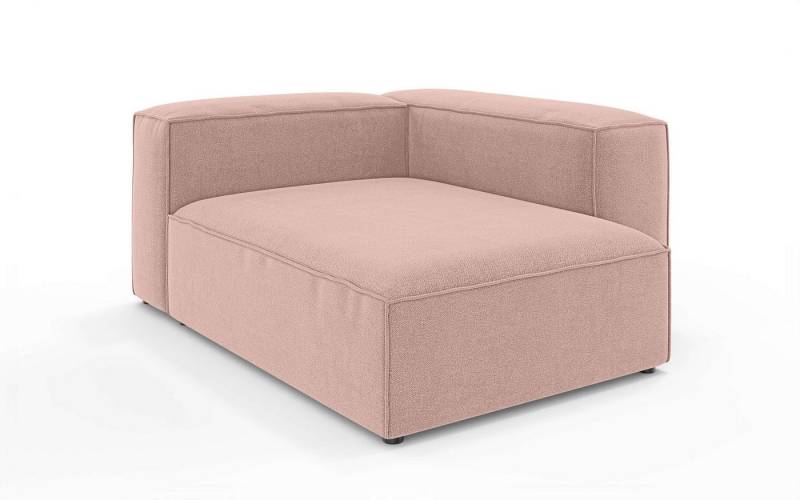 INOSIGN Ottomane XL HAILY links/rechts bestellbar, extra tief, Maße B/T/H: 130/160/72cm, als Modul oder separat verwendbar, für individuelle Zusammenstellung von INOSIGN