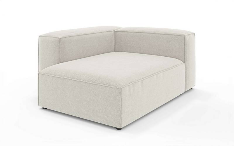 INOSIGN Ottomane XL HAILY links/rechts bestellbar, extra tief, Maße B/T/H: 130/160/72cm, als Modul oder separat verwendbar, für individuelle Zusammenstellung von INOSIGN