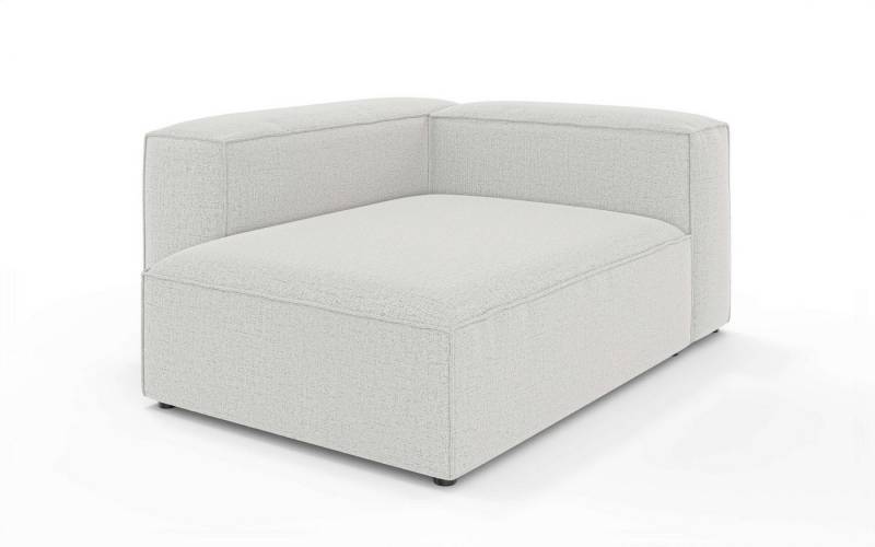 INOSIGN Ottomane XL HAILY links/rechts bestellbar, extra tief, Maße B/T/H: 130/160/72cm, als Modul oder separat verwendbar, für individuelle Zusammenstellung von INOSIGN
