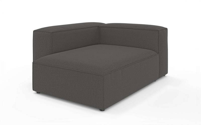 INOSIGN Ottomane XL HAILY links/rechts bestellbar, extra tief, Maße B/T/H: 130/160/72cm, als Modul oder separat verwendbar, für individuelle Zusammenstellung von INOSIGN