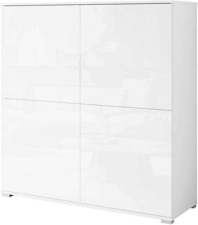 INOSIGN PC-Schrank Kenia, Sekretär, Home Office (1 St), Mit Push-to-open, Tastaturauszug und praktischem Stauraum von INOSIGN