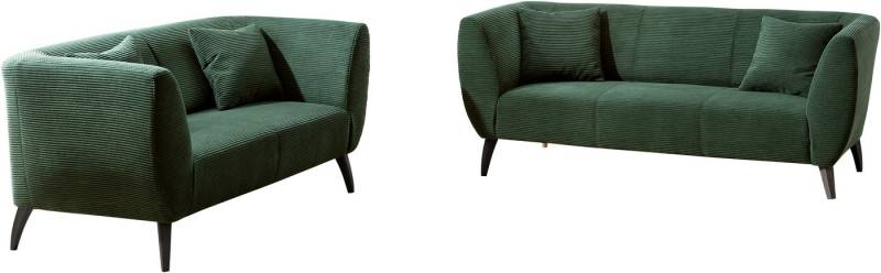 INOSIGN Polstergarnitur Colori, (Set, 2-tlg., 3-Sitzer und 2-Sitzer), auch als Loveseat erhältlich von INOSIGN