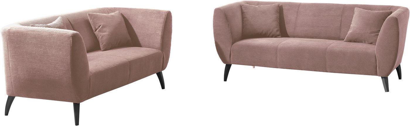 INOSIGN Polstergarnitur Colori, (Set, 2-tlg., 3-Sitzer und 2-Sitzer), auch als Loveseat erhältlich von INOSIGN