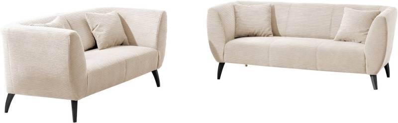 INOSIGN Polstergarnitur Colori, (Set, 2-tlg., 3-Sitzer und 2-Sitzer), auch als Loveseat erhältlich von INOSIGN