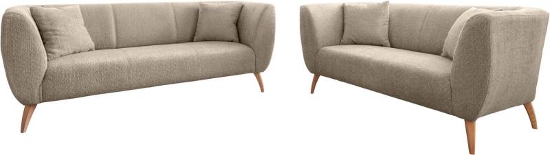 INOSIGN Polstergarnitur Colori, (Set, 2-tlg., 3-Sitzer und 2-Sitzer), auch als Loveseat erhältlich von INOSIGN