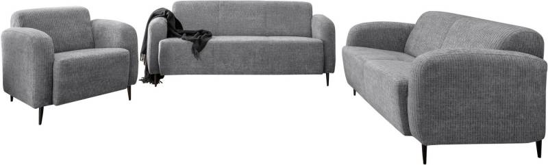 INOSIGN Polstergarnitur Marone, (Set, 3-tlg., 3-Sitzer, 2-Sitzer, Sessel), auch einzeln erhältlich von INOSIGN