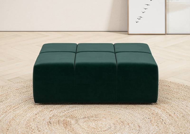 INOSIGN Polsterhocker Ancona, passend zur "Ancona"-Polsterserie, auch in Cord + Easy Care von INOSIGN