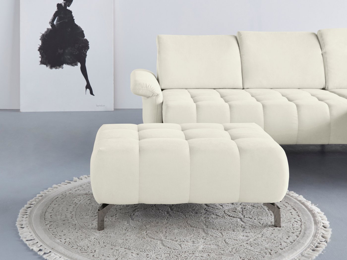 INOSIGN Polsterhocker Fresh, passend zum Ecksofa "Fresh", auch in Bezug Olympia EASY CLEAN INOSIGN Polsterhocker Fresh, passend zum Ecksofa "Fresh", auch in Bezug Olympia EASY CLEAN von INOSIGN