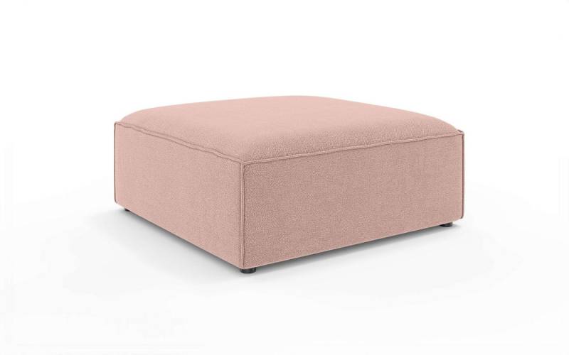 INOSIGN Polsterhocker HAILY Sitzhocker XL passend zur Serie, Maße B/T/H: 100/100/42 cm, als Modul oder separat verwendbar, für individuelle Zusammenstellung von INOSIGN