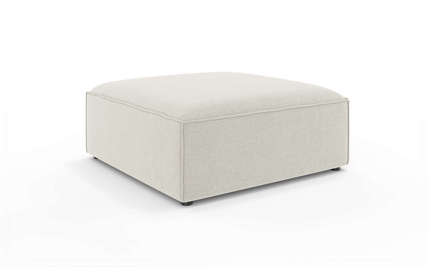 INOSIGN Polsterhocker HAILY Sitzhocker XL passend zur Serie, Maße B/T/H: 100/100/42 cm, als Modul oder separat verwendbar, für individuelle Zusammenstellung INOSIGN Polsterhocker HAILY Sitzhocker XL passend zur Serie, Maße B/T/H: 100/100/42 cm, als Modul oder separat verwendbar, für individuelle Zusammenstellung von INOSIGN