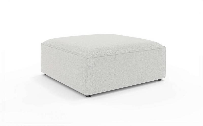 INOSIGN Polsterhocker HAILY Sitzhocker XL passend zur Serie, Maße B/T/H: 100/100/42 cm, als Modul oder separat verwendbar, für individuelle Zusammenstellung von INOSIGN