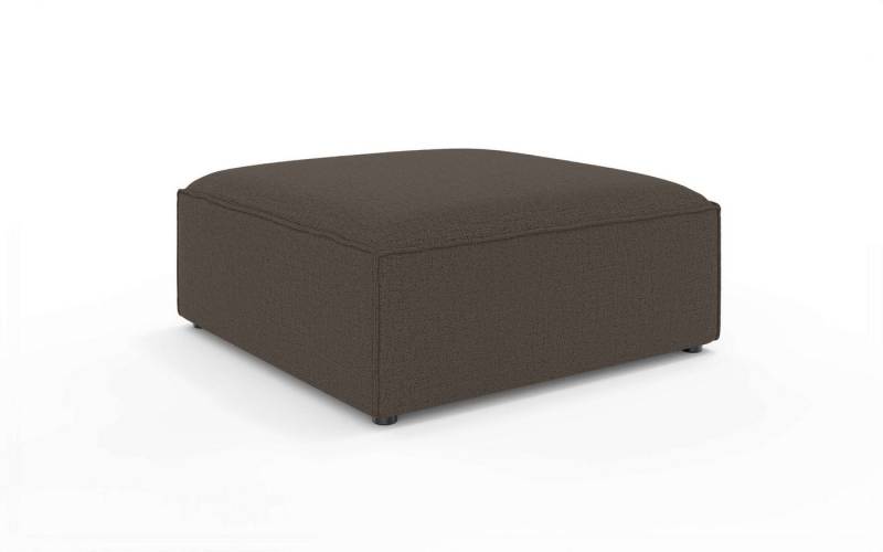 INOSIGN Polsterhocker HAILY Sitzhocker XL passend zur Serie, Maße B/T/H: 100/100/42 cm, als Modul oder separat verwendbar, für individuelle Zusammenstellung von INOSIGN
