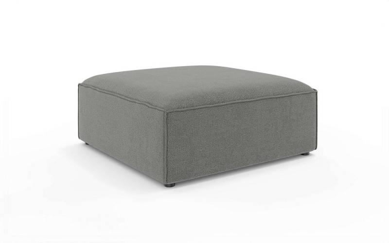 INOSIGN Polsterhocker HAILY Sitzhocker XL passend zur Serie, Maße B/T/H: 100/100/42 cm, als Modul oder separat verwendbar, für individuelle Zusammenstellung von INOSIGN