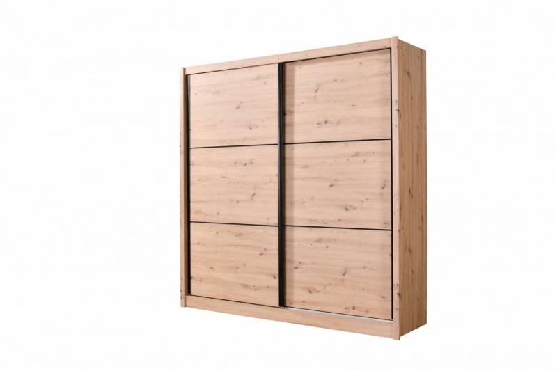 INOSIGN Schwebetürenschrank Navara Kleiderschrank Wäscheschrank in 3 Breiten, mit kompletter Innenausstattung, FSC®-zertifiziert von INOSIGN