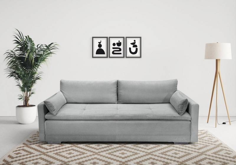 INOSIGN Schlafsofa Andrea, mit Boxspringaufbau, Bettfunktion & Bettkasten, Dauerschlafsofa INOSIGN Schlafsofa Andrea, mit Boxspringaufbau, Bettfunktion & Bettkasten, Dauerschlafsofa von INOSIGN