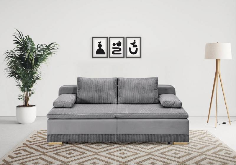 INOSIGN Schlafsofa Ben, mit Boxspringaufbau, Bettfunktion & Bettkasten, Dauerschlafsofa von INOSIGN