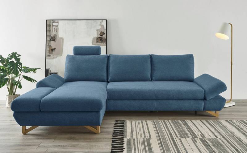 INOSIGN Schlafsofa City/Giron, komfortable Bettfunktion (Liegefläche 245 x 138 cm), sowie Bettkasten von INOSIGN