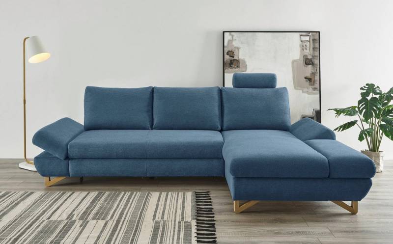 INOSIGN Schlafsofa City/Giron, komfortable Bettfunktion (Liegefläche 245 x 138 cm), sowie Bettkasten von INOSIGN