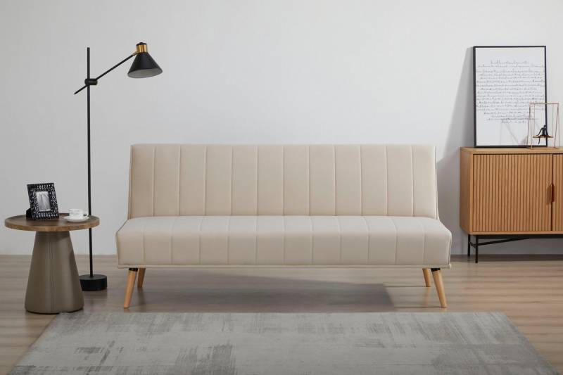 INOSIGN Schlafsofa LUMINARA Gästesofa, Bettsofa, Couch mit Schlaffunktion, Loungesofa, durch verstellbare Rückenlehne u. Bettfunktion, Webstoff-Bezug von INOSIGN