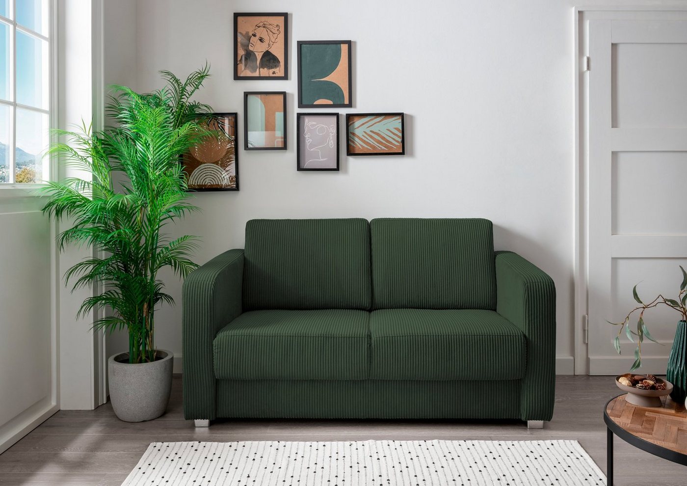 INOSIGN Schlafsofa Mia, mit 2 Einzelauszügen als Längsschläfer INOSIGN Schlafsofa Mia, mit 2 Einzelauszügen als Längsschläfer von INOSIGN