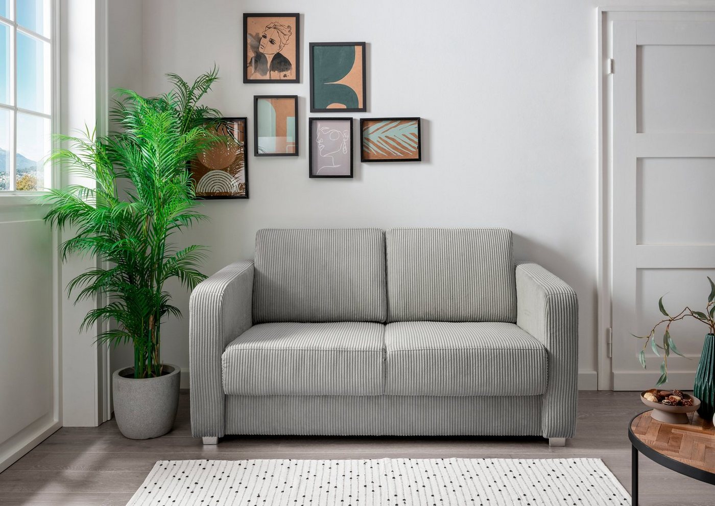 INOSIGN Schlafsofa Mia, mit 2 Einzelauszügen als Längsschläfer INOSIGN Schlafsofa Mia, mit 2 Einzelauszügen als Längsschläfer von INOSIGN
