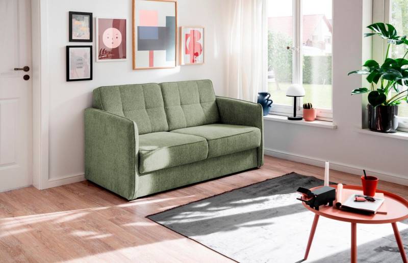 INOSIGN Schlafsofa Milano, zwei einzeln ausziehbare Liegefunktionen von INOSIGN