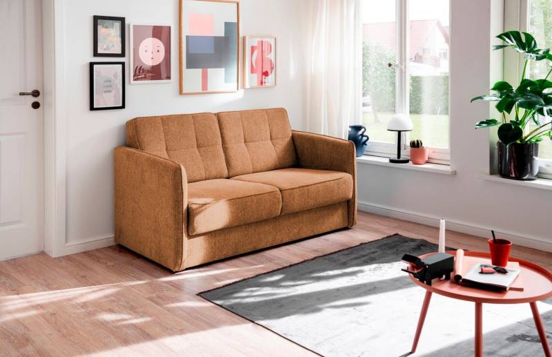 INOSIGN Schlafsofa Milano, zwei einzeln ausziehbare Liegefunktionen von INOSIGN