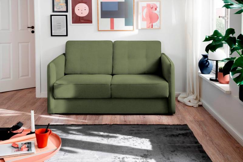INOSIGN Schlafsofa Milano, zwei einzeln ausziehbare Liegefunktionen von INOSIGN