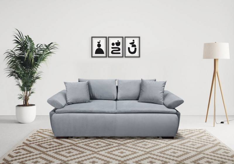 INOSIGN Schlafsofa Romeo, mit Boxspringaufbau, Bettfunktion & Bettkasten, Dauerschlafsofa von INOSIGN