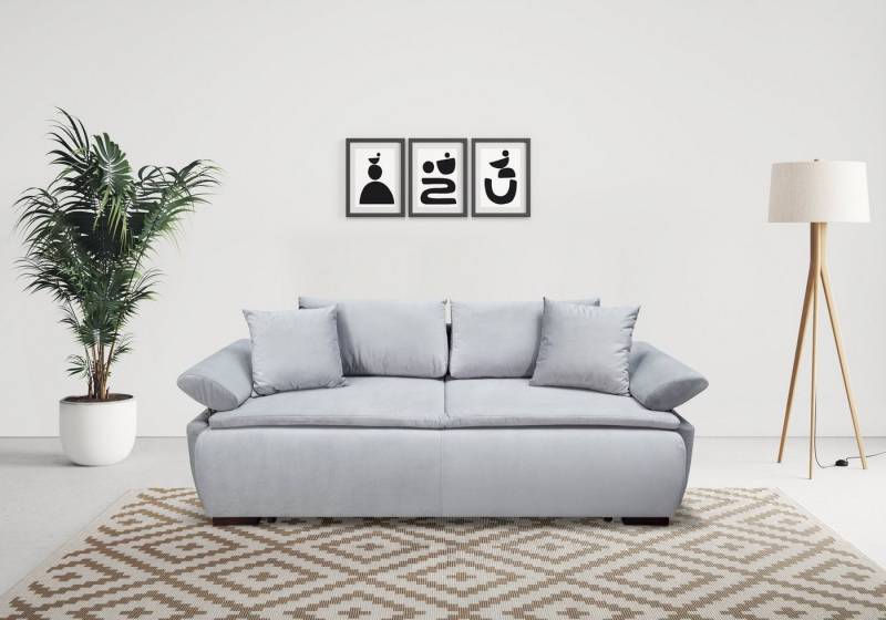 INOSIGN Schlafsofa Romeo, mit Boxspringaufbau, Bettfunktion & Bettkasten, Dauerschlafsofa von INOSIGN