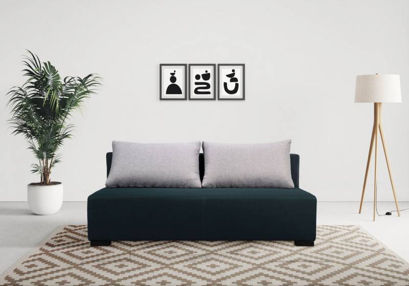 INOSIGN Schlafsofa Tomar, 198cm, mit Bettfunktion (150/198cm) und, Bettkasten. Mit Federkernpolsterung. von INOSIGN