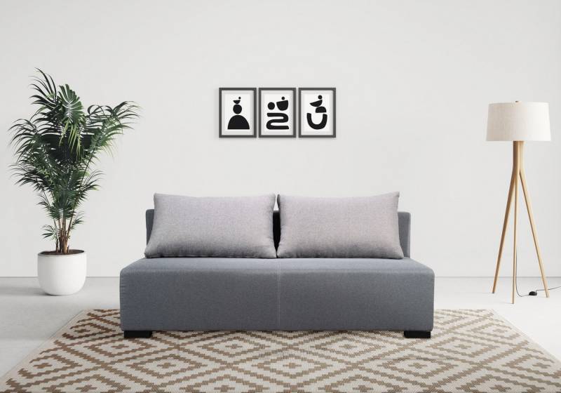 INOSIGN Schlafsofa Tomar, 198cm, mit Bettfunktion (150/198cm) und, Bettkasten. Mit Federkernpolsterung. von INOSIGN