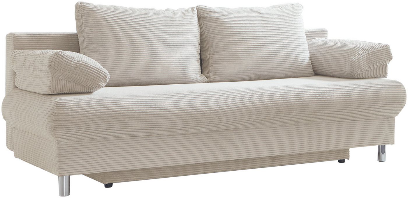 INOSIGN Schlafsofa Como, 2-Sitzer, Federkern, Breite 196 cm, inkl. Rücken.-und Armlehnenkissen INOSIGN Schlafsofa Como, 2-Sitzer, Federkern, Breite 196 cm, inkl. Rücken.-und Armlehnenkissen von INOSIGN