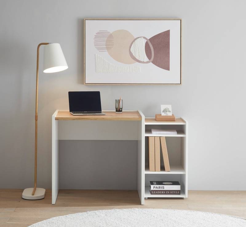 INOSIGN Schreibtisch CiTY/GiRON, moderner Computertisch, wohnliches Home Office, Breite 80 oder 143 cm von INOSIGN