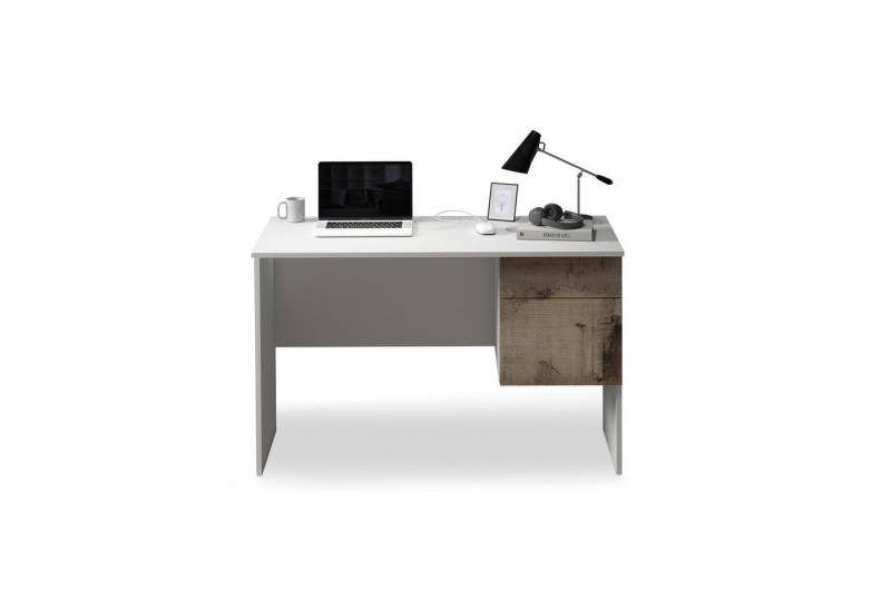 INOSIGN Schreibtisch Coro, kleiner Computertisch, Bürotisch, mit 1 Tür & 1 Schublade, Breite 110 cm, Made in Italy von INOSIGN