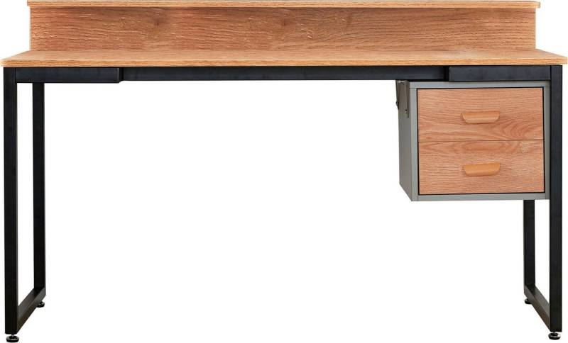 INOSIGN Schreibtisch Wenzel, Arbeitsplatte Akazie Dekor, geeignet für das Home office, Laptoptisch von INOSIGN