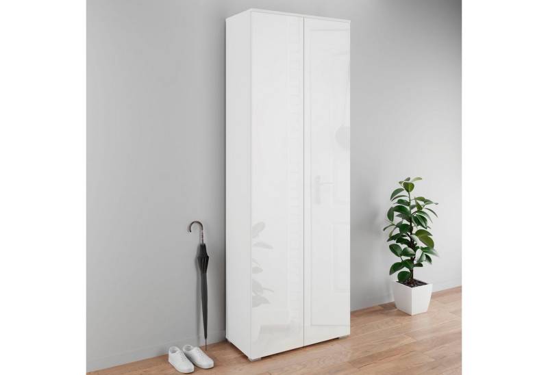 INOSIGN Schuhschrank Paris 2-türiger griffloser geräumiger Schuhschrank mit einer Höhe von 200 cm von INOSIGN