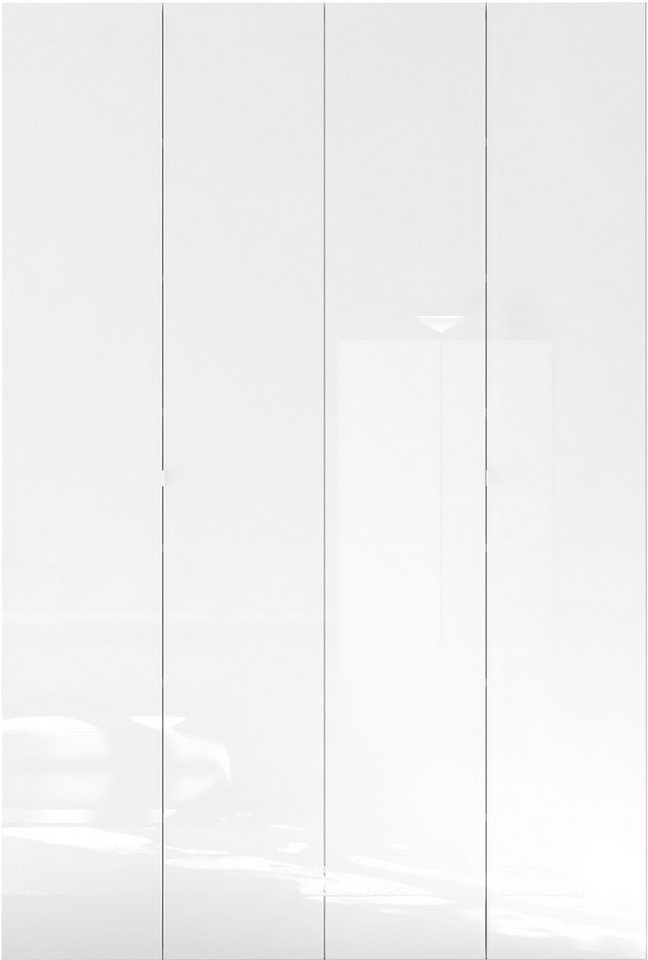 INOSIGN Schuhschrank SMILE Breite 124 cm, Höhe 184 cm, Schuhregal mit 7 Ebenen, 14 Fächer Schuhkommode in Weiss Hochglanz Lack, 2 Metallgriffe INOSIGN Schuhschrank SMILE Breite 124 cm, Höhe 184 cm, Schuhregal mit 7 Ebenen, 14 Fächer Schuhkommode in Weiss Hochglanz Lack, 2 Metallgriffe von INOSIGN
