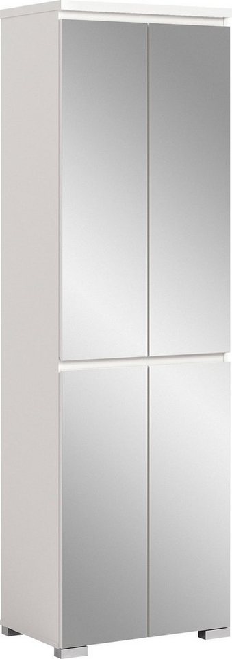 INOSIGN Schuhschrank Skoskap, Tiefe 40 cm, 4 Türen, 9 Fächer, 7 verstellbare Einlegeböden Platz für ca. 27 Schuhpaare, Hochschrank, Spiegelschrank,Dielenschrank von INOSIGN