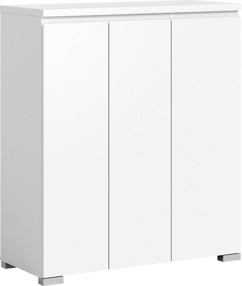 INOSIGN Schuhschrank Skoskap, Tiefe 40 cm, 3 Türen, 10 Fächer, 8 Einlegeböden Platz für ca. 17 Schuhpaare, Kommode, Schuhkommode, Schuhregal von INOSIGN